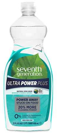 Seventh Generation Ultra Power Plus Doğal Sıvı Bulaşık Deterjanı Taze Kokulu
